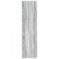 vidaXL Βιβλιοθήκη Γκρι Sonoma 80x30x114 εκ. από Επεξεργασμένο Ξύλο