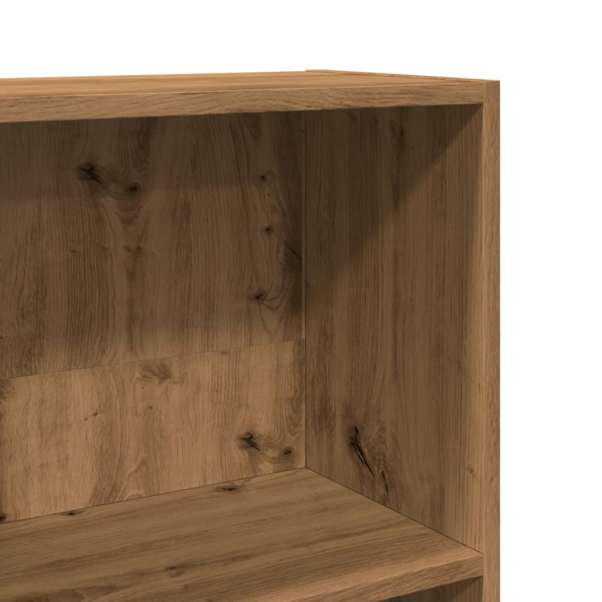 vidaXL Βιβλιοθήκη Αρτισιανή Δρυς 80x30x114 εκ. από Επεξεργασμένο Ξύλο