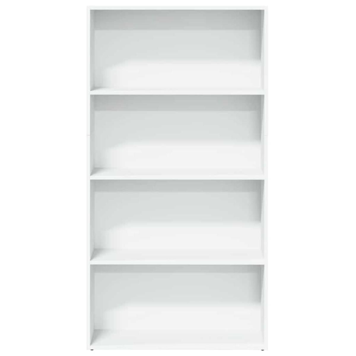 vidaXL Βιβλιοθήκη Λευκή 80x30x152 εκ. από Επεξεργασμένο Ξύλο