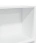 vidaXL Βιβλιοθήκη Λευκή 80x30x152 εκ. από Επεξεργασμένο Ξύλο