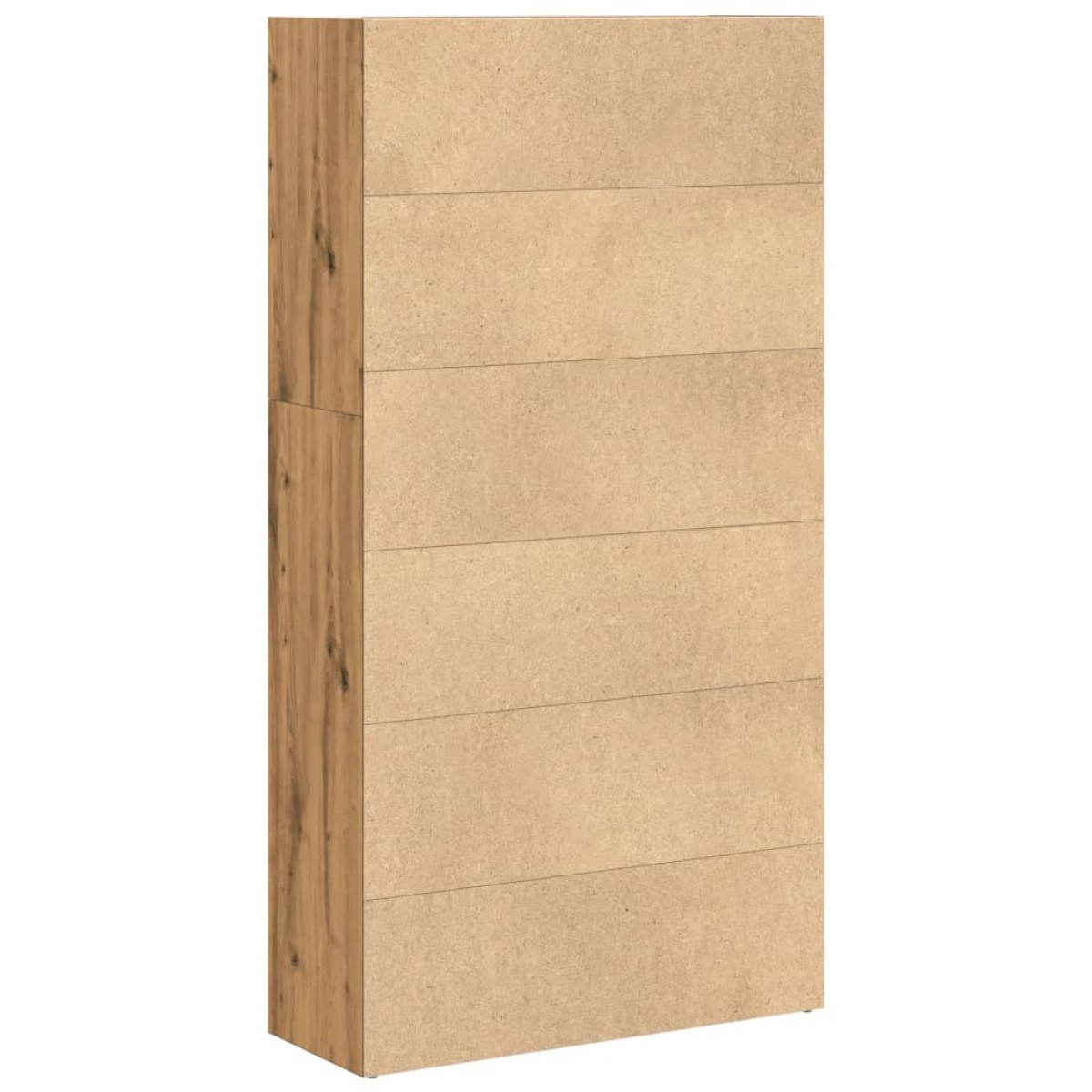 vidaXL Βιβλιοθήκη Αρτισιανή Δρυς 80x30x152 εκ. από Επεξεργασμένο Ξύλο
