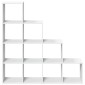 vidaXL Βιβλιοθήκη/Διαχωριστικό Χώρου 4 Επ. 131,5x29x131,5 εκ. Επ. Ξύλο