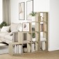 vidaXL Βιβλιοθήκη/Διαχωριστικό Χώρου 4 Επ. 131,5x29x131,5 εκ. Επ. Ξύλο