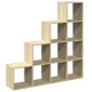 vidaXL Βιβλιοθήκη/Διαχωριστικό Χώρου 4 Επ. 131,5x29x131,5 εκ. Επ. Ξύλο