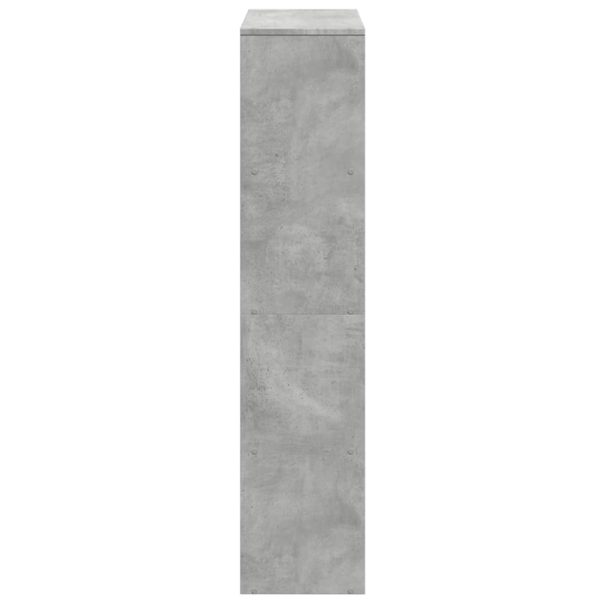 vidaXL Βιβλιοθήκη/Διαχωρ. Χώρου 4 Επ. Γκρι 131,5x29x131,5 εκ. Επ. Ξύλο