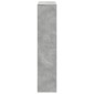 vidaXL Βιβλιοθήκη/Διαχωρ. Χώρου 4 Επ. Γκρι 131,5x29x131,5 εκ. Επ. Ξύλο