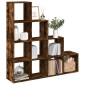 vidaXL Βιβλιοθήκη/Διαχωριστικό Χώρου 4 Επ. 131,5x29x131,5 εκ. Επ. Ξύλο