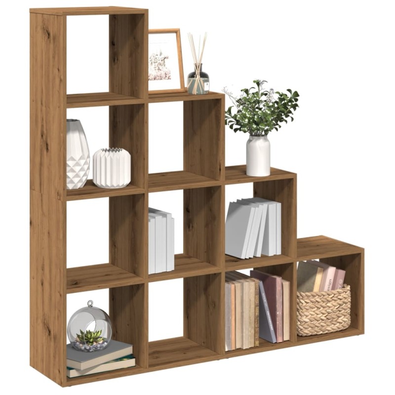 vidaXL Βιβλιοθήκη/Διαχωριστικό Χώρου 4 Επ. 131,5x29x131,5 εκ. Επ. Ξύλο