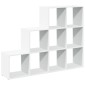 vidaXL Βιβλιοθήκη/Διαχωριστικό Χώρου 3 Επ. 137,5x29x103,5εκ. Επ. Ξύλο