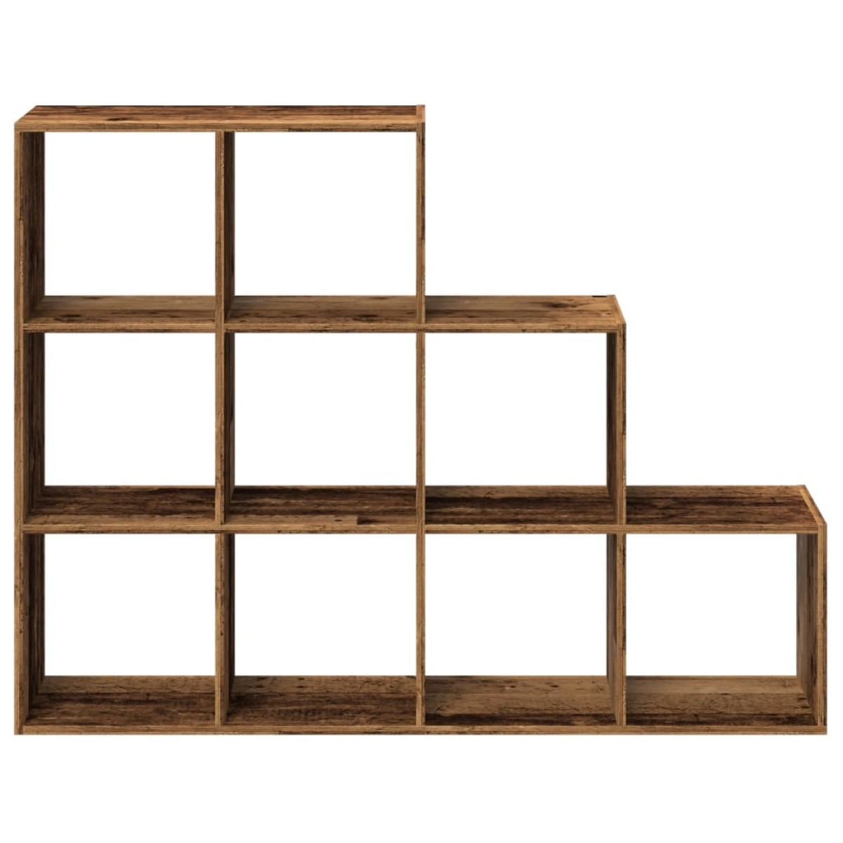 vidaXL Βιβλιοθήκη/Διαχωριστικό Χώρου 3 Επ. 137,5x29x103,5εκ. Επ. Ξύλο