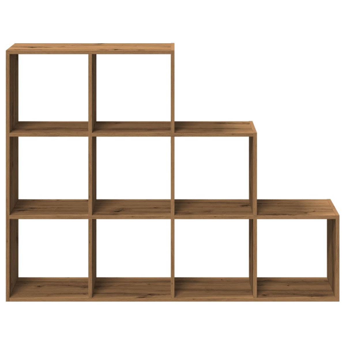 vidaXL Βιβλιοθήκη/Διαχωριστικό Χώρου 3 Επ. 137,5x29x103,5 εκ. Επ. Ξύλο