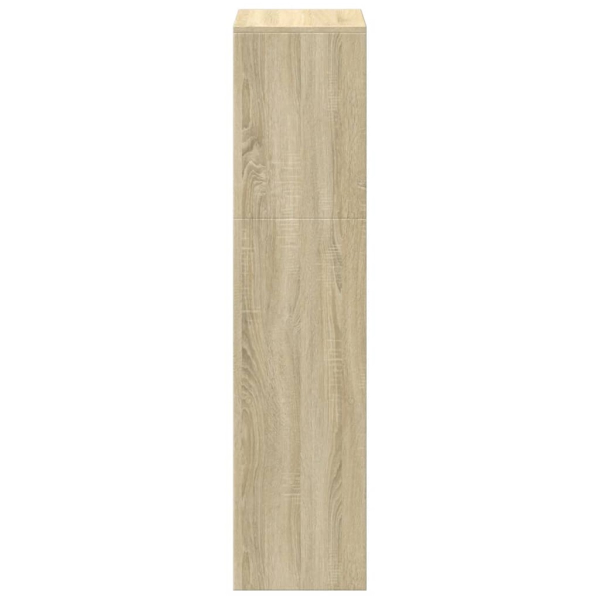 vidaXL Βιβλιοθήκη/Διαχωριστικό Χώρου 3 Επ. Δρυς 123x29x123 εκ Επ. Ξύλο