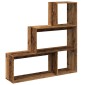 vidaXL Βιβλιοθήκη/Διαχωριστικό Χώρου 3 Επ. 123x29x123 εκ. Επ. Ξύλο