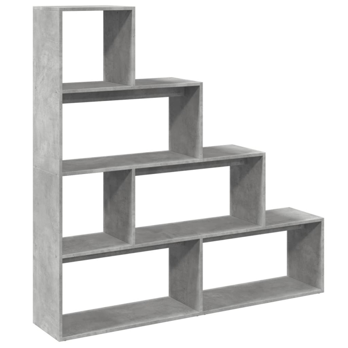 vidaXL Βιβλιοθήκη/Διαχωρ. Χώρου 4 Επ. Γκρι 143,5x29x143,5εκ. Επ. Ξύλο
