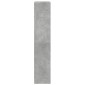 vidaXL Βιβλιοθήκη/Διαχωρ. Χώρου 4 Επ. Γκρι 143,5x29x143,5εκ. Επ. Ξύλο