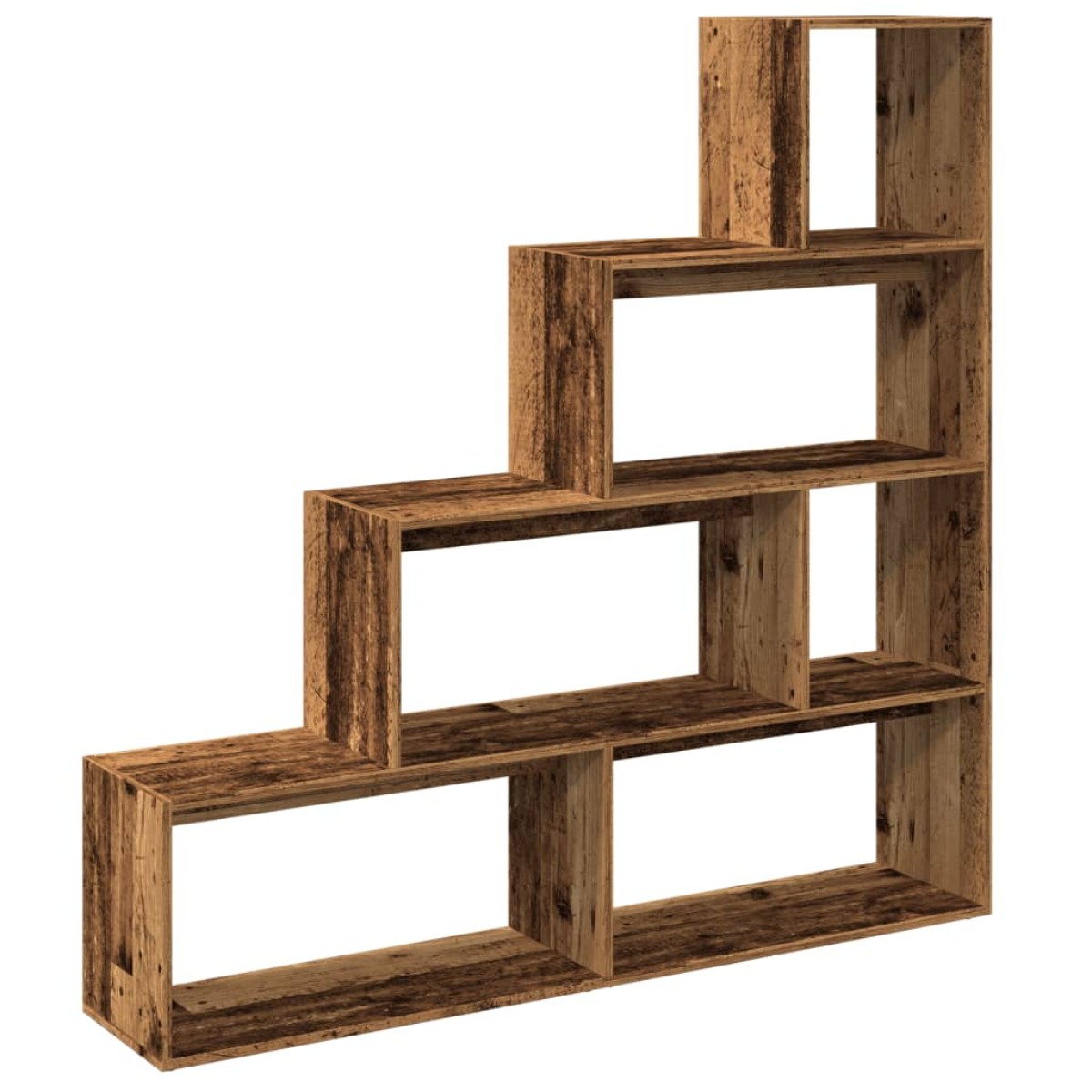 vidaXL Βιβλιοθήκη/Διαχωριστικό Χώρου 4 Επ. 143,5x29x143,5 εκ. Επ. Ξύλο