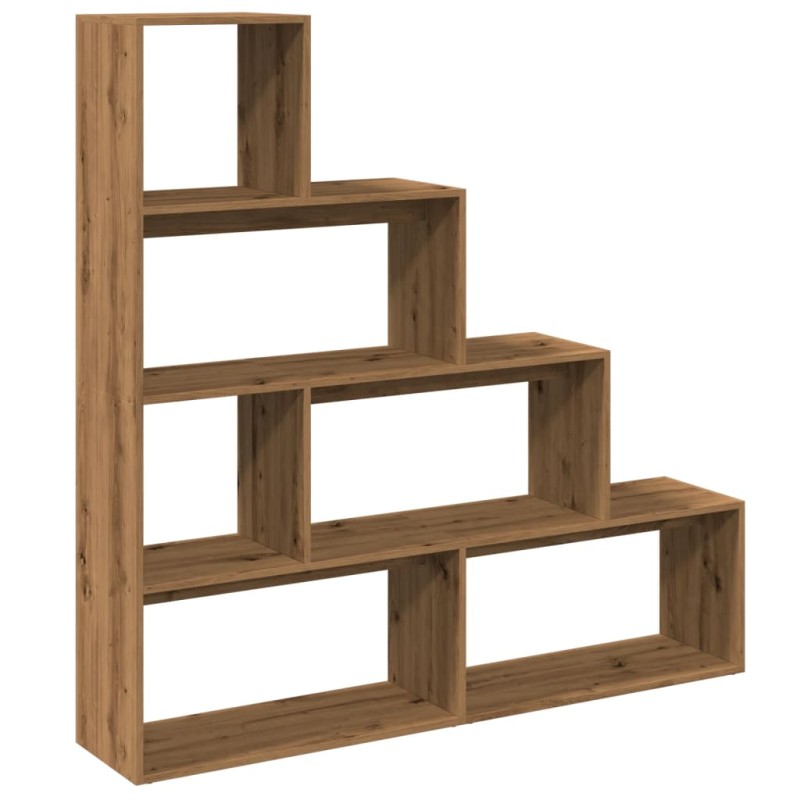 vidaXL Βιβλιοθήκη/Διαχωριστικό Χώρου 4 Επ. 143,5x29x143,5 εκ. Επ. Ξύλο