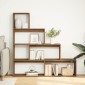 vidaXL Βιβλιοθήκη/Διαχωριστικό Χώρου 4 Επ. 143,5x29x143,5 εκ. Επ. Ξύλο