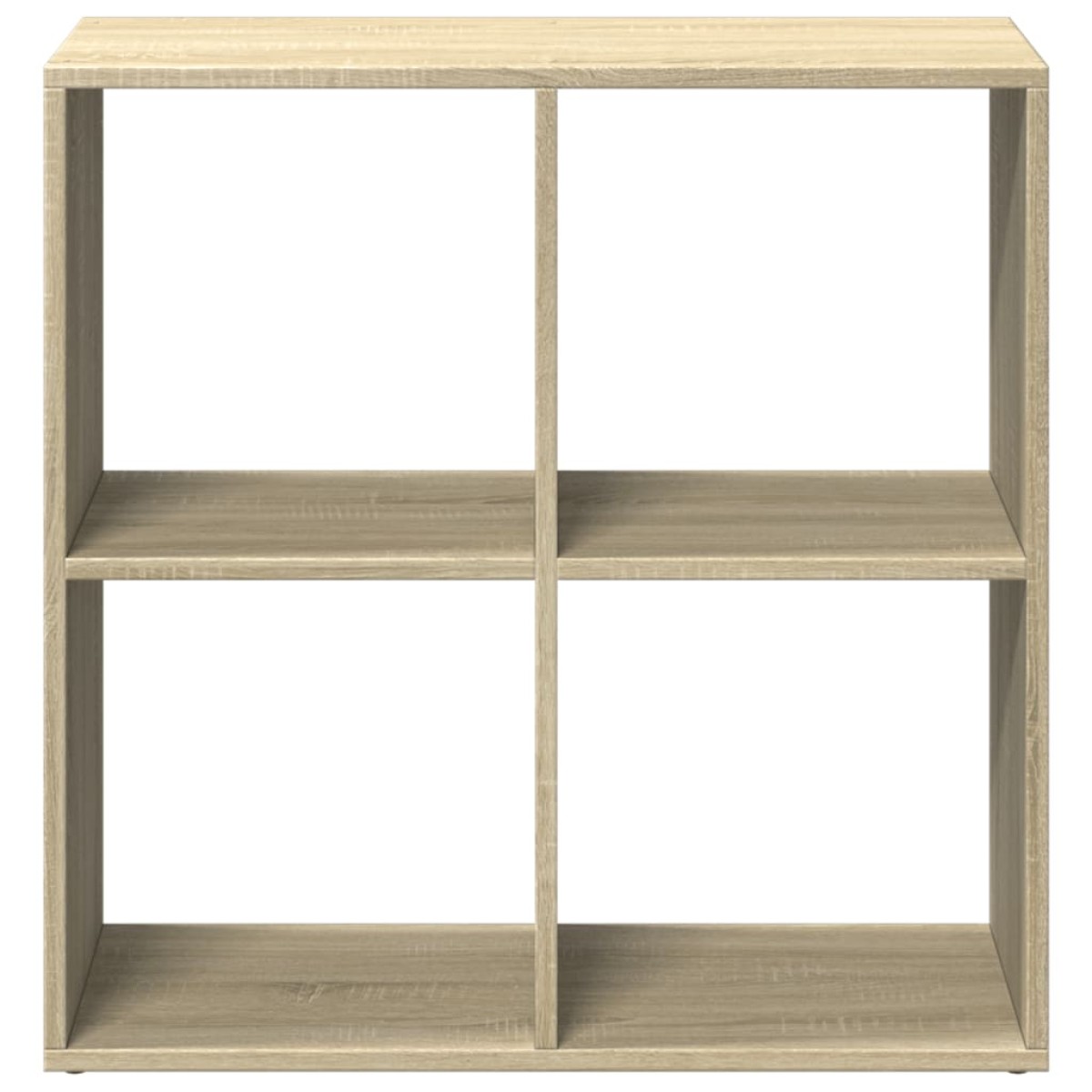 vidaXL Βιβλιοθήκη/Διαχωριστικό Χώρου Δρυς 69,5x29x69,5 εκ. Επεξ. Ξύλο