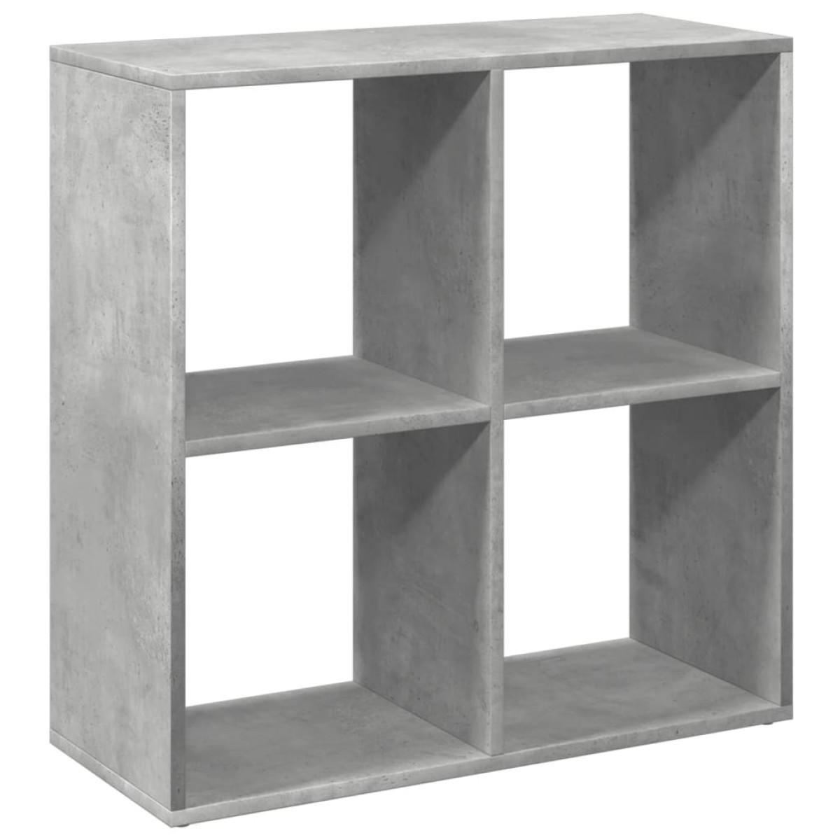 vidaXL Βιβλιοθήκη/Διαχωριστικό Χώρου Γκρι 69,5x29x69,5 εκ. Επεξ. Ξύλο