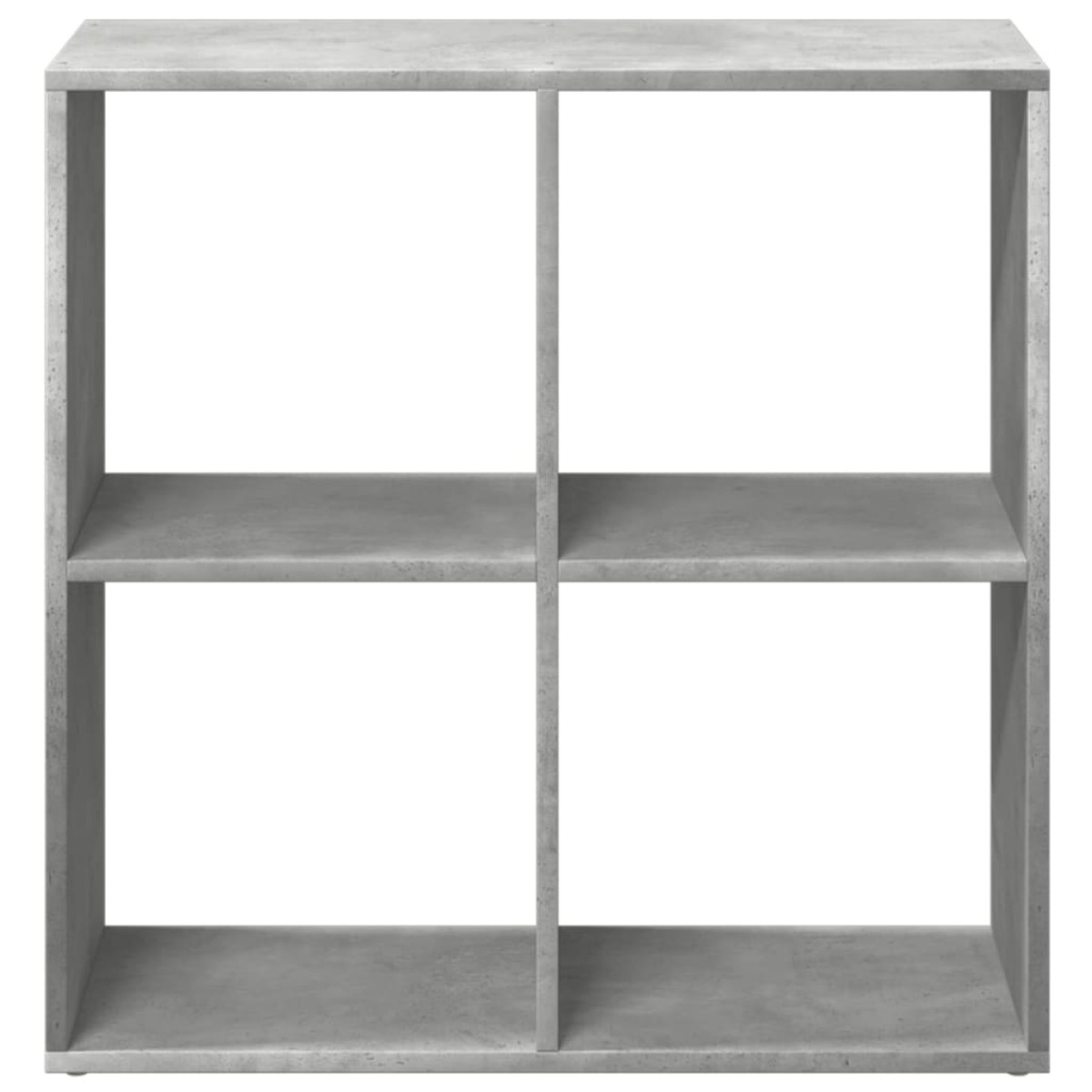 vidaXL Βιβλιοθήκη/Διαχωριστικό Χώρου Γκρι 69,5x29x69,5 εκ. Επεξ. Ξύλο
