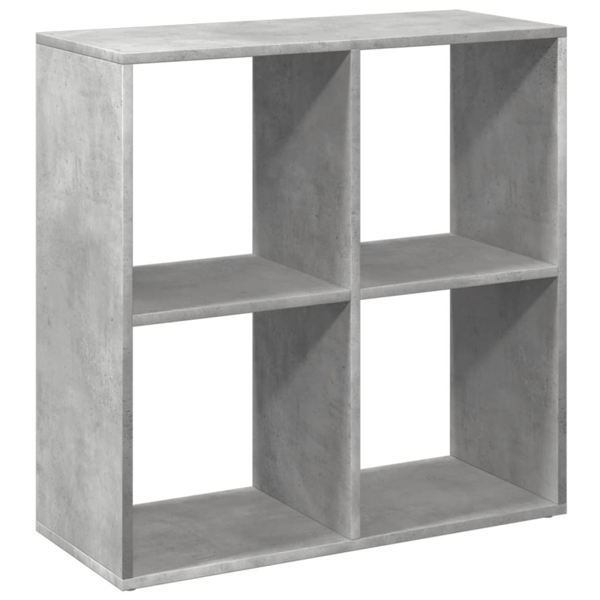 vidaXL Βιβλιοθήκη/Διαχωριστικό Χώρου Γκρι 69,5x29x69,5 εκ. Επεξ. Ξύλο
