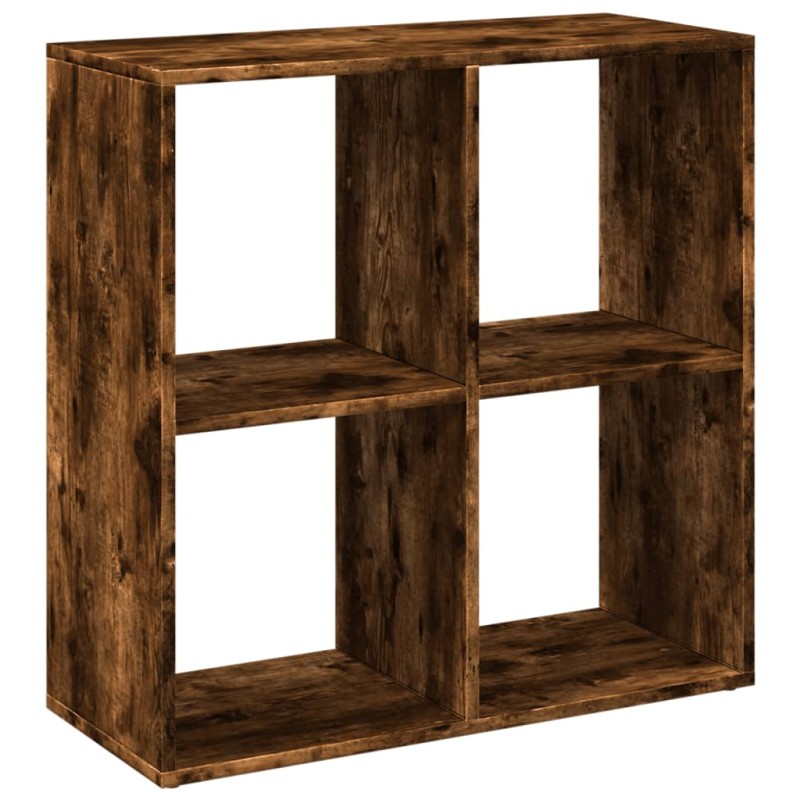 vidaXL Βιβλιοθήκη/Διαχωριστικό Χώρου Δρυς 69,5x29x69,5 εκ. Επεξ. Ξύλο