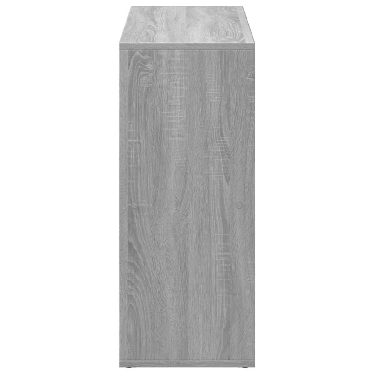 vidaXL Βιβλιοθήκη/Διαχωριστικό Χώρου Γκρι 69,5x29x69,5 εκ. Επεξ. Ξύλο