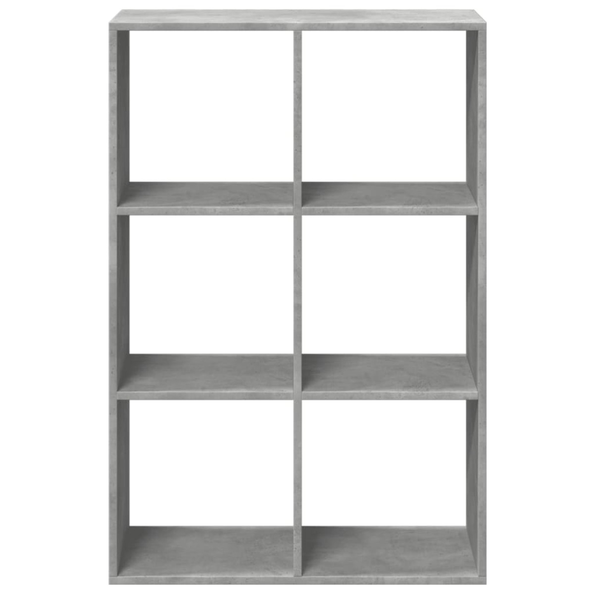 vidaXL Βιβλιοθήκη/Διαχωριστικό Χώρου Γκρι 69,5x29x103,5 εκ. Επεξ. Ξύλο