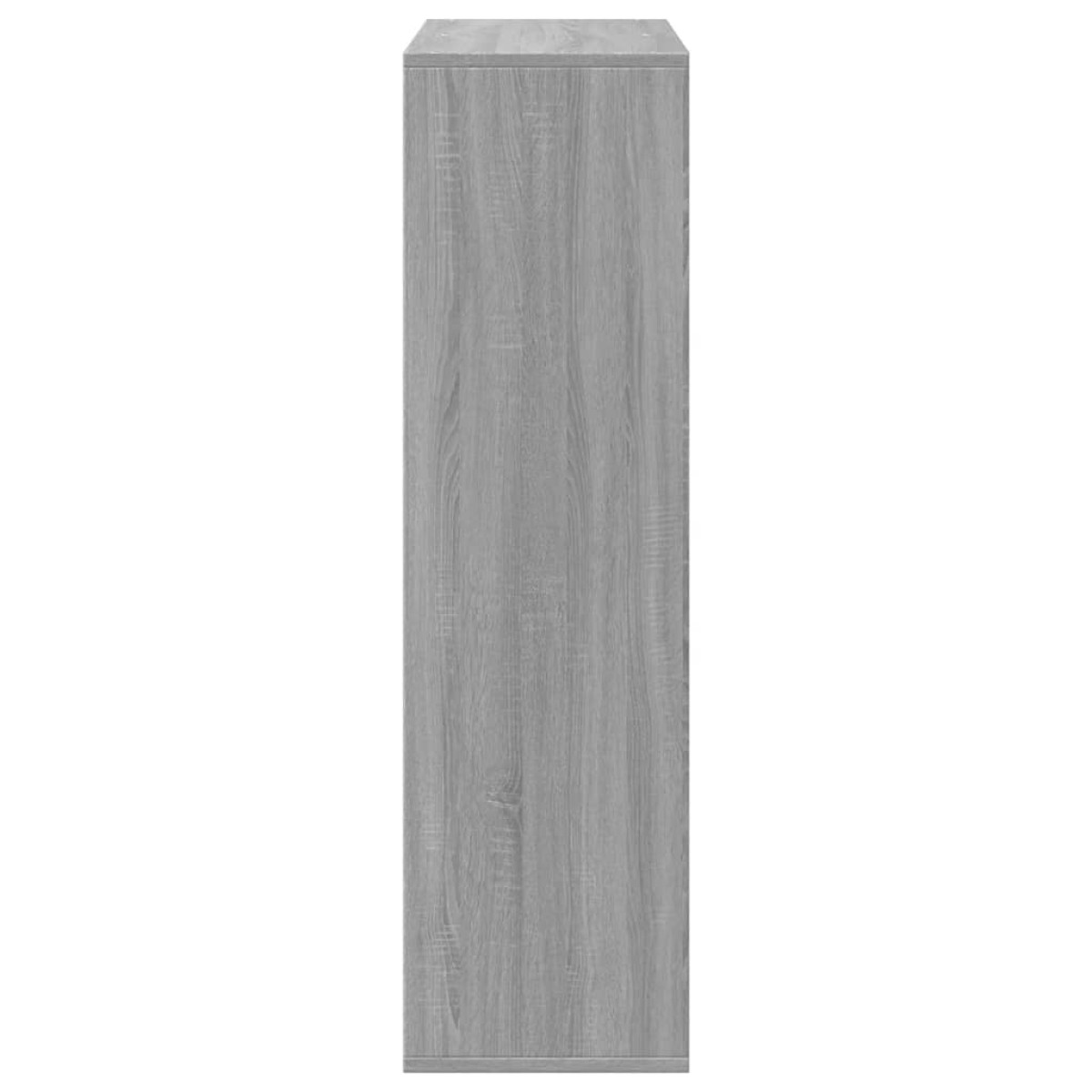 vidaXL Βιβλιοθήκη/Διαχωριστικό Χώρου Γκρι 69,5x29x103,5 εκ. Επεξ. Ξύλο