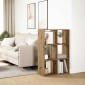 vidaXL Βιβλιοθήκη/Διαχωριστικό Χώρου Δρυς 69,5x29x103,5 εκ. Επεξ. Ξύλο