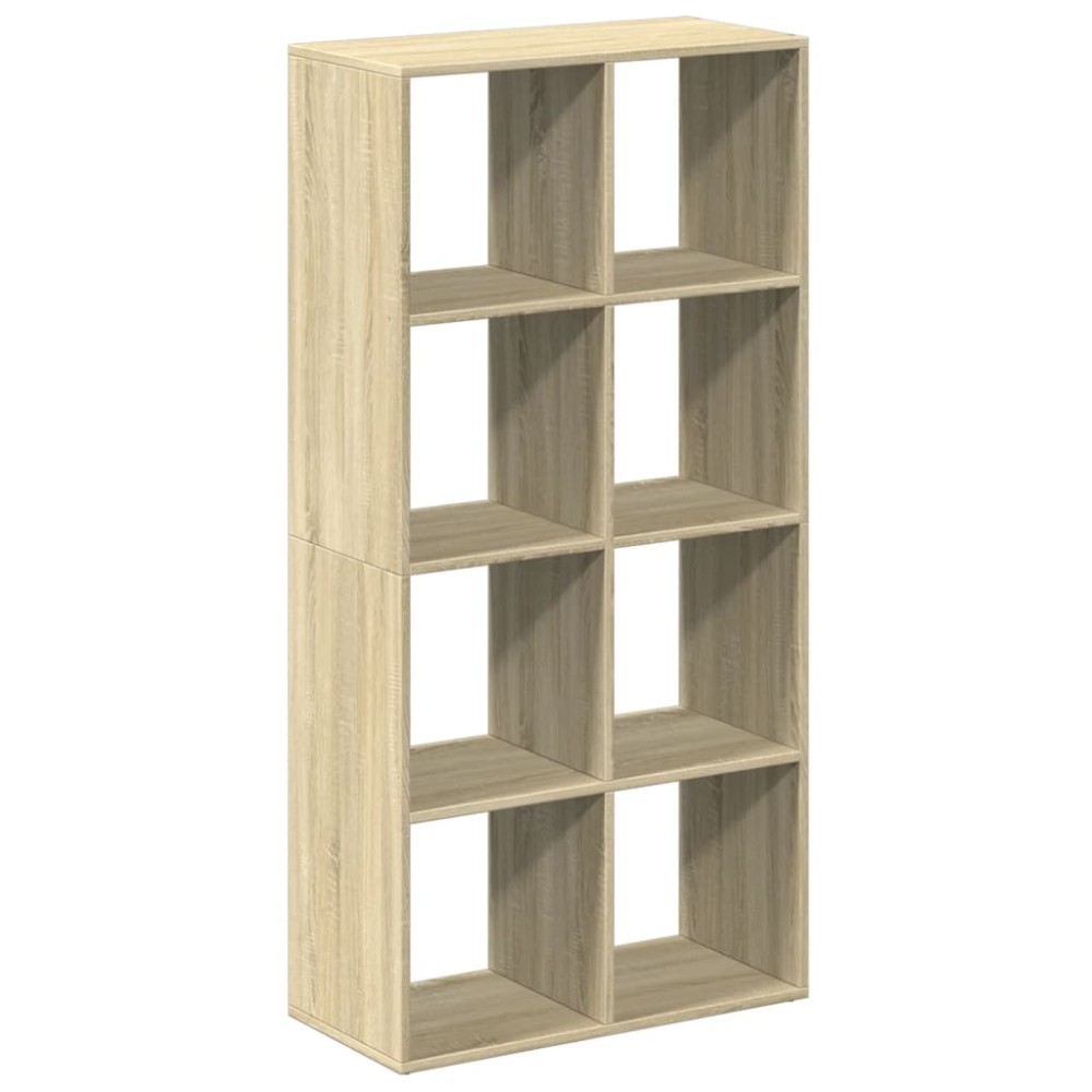 vidaXL Βιβλιοθήκη/Διαχωριστικό Χώρου Δρυς 69,5x29x137,5εκ. Επεξ. Ξύλο