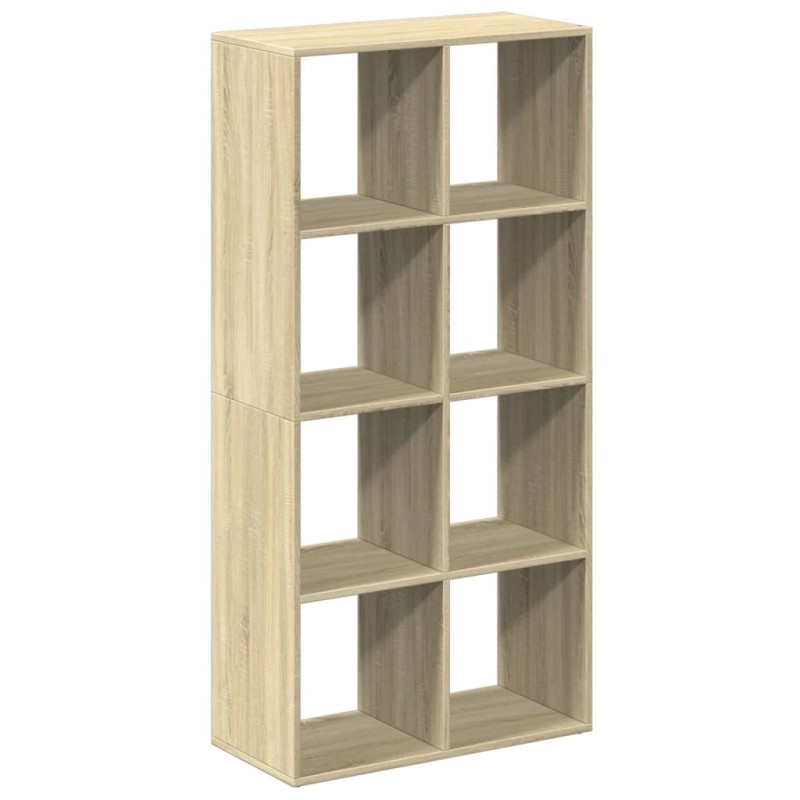 vidaXL Βιβλιοθήκη/Διαχωριστικό Χώρου Δρυς 69,5x29x137,5εκ. Επεξ. Ξύλο