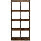 vidaXL Βιβλιοθήκη/Διαχωριστικό Χώρου Δρυς 69,5x29x137,5εκ. Επεξ. Ξύλο