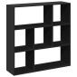 vidaXL Βιβλιοθήκη/Διαχωριστικό Χώρου Μαύρο 102x29x103,5 εκ. Επεξ. Ξύλο
