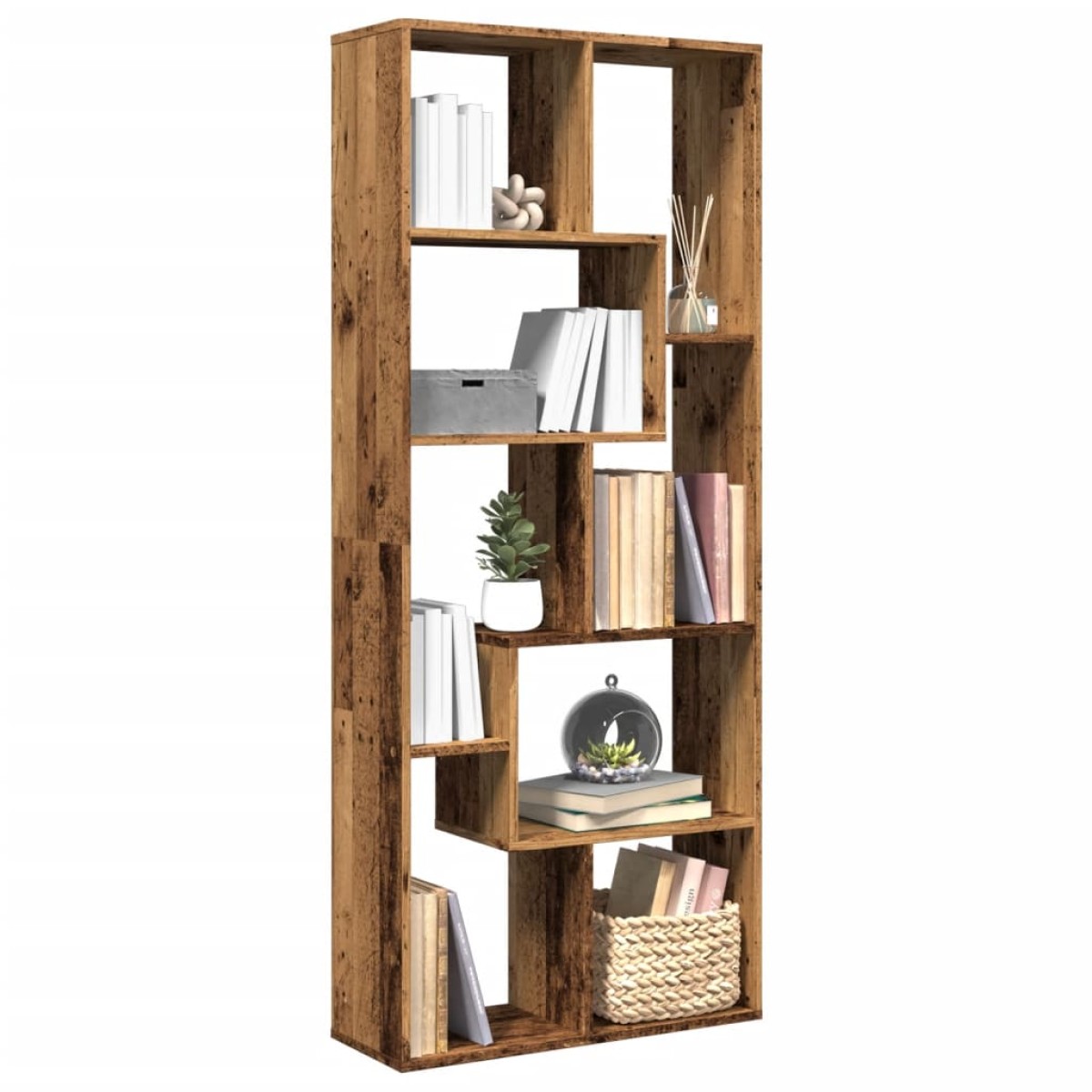 vidaXL Βιβλιοθήκη/Διαχωριστικό Χώρου 67x25x161,5 εκ. Επεξ. Ξύλο