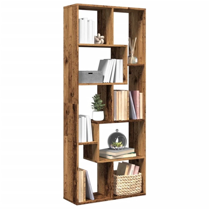 vidaXL Βιβλιοθήκη/Διαχωριστικό Χώρου 67x25x161,5 εκ. Επεξ. Ξύλο