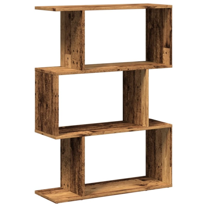 vidaXL Βιβλιοθήκη/Διαχωριστικό Χώρου 3 Επ. 70x24x97 εκ. Επ. Ξύλο