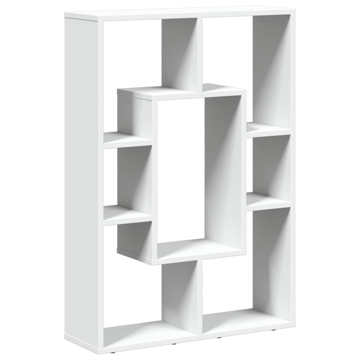 vidaXL Βιβλιοθήκη Λευκή 63x20x90 εκ. από Τεχνητό Ξύλο