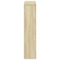 vidaXL Βιβλιοθήκη Sonoma Δρυς 63x20x90 εκ. από Επεξεργασμένο Ξύλο