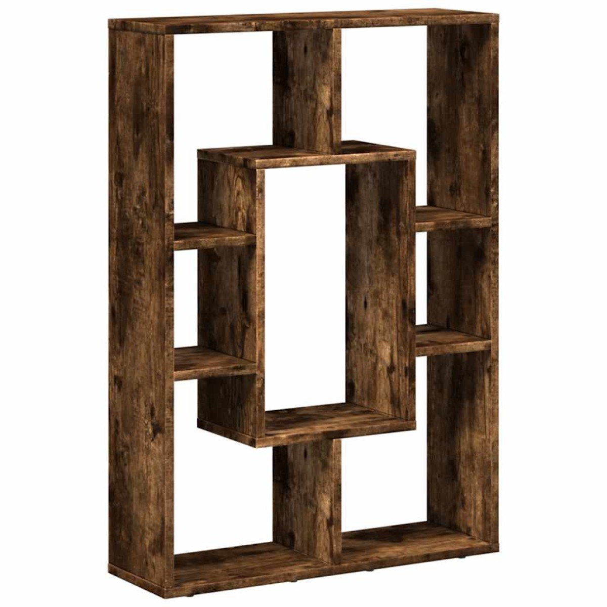 vidaXL Βιβλιοθήκη Καπνιστή Δρυς 63x20x90 εκ. από Επεξεργασμένο Ξύλο