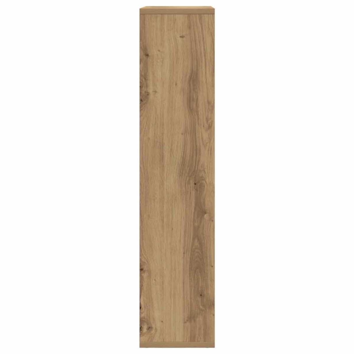 vidaXL Βιβλιοθήκη Αρτισιανή Δρυς 63x20x90 εκ. από Επεξεργασμένο Ξύλο