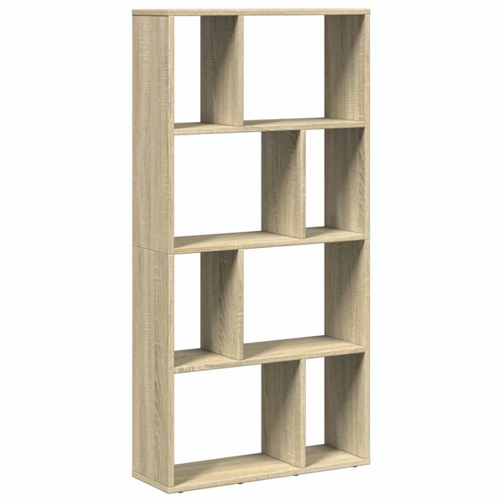 vidaXL Βιβλιοθήκη Sonoma Δρυς 60x20x120,5 εκ. από Επεξεργασμένο Ξύλο