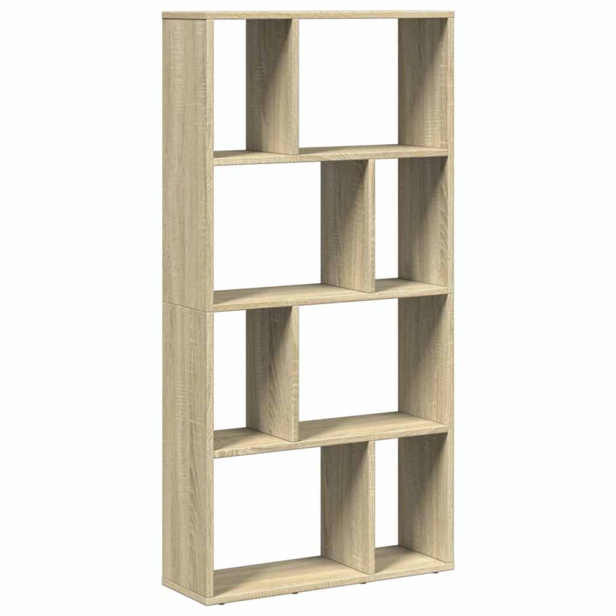 vidaXL Βιβλιοθήκη Sonoma Δρυς 60x20x120,5 εκ. από Επεξεργασμένο Ξύλο