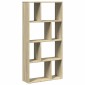 vidaXL Βιβλιοθήκη Sonoma Δρυς 60x20x120,5 εκ. από Επεξεργασμένο Ξύλο