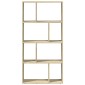 vidaXL Βιβλιοθήκη Sonoma Δρυς 60x20x120,5 εκ. από Επεξεργασμένο Ξύλο
