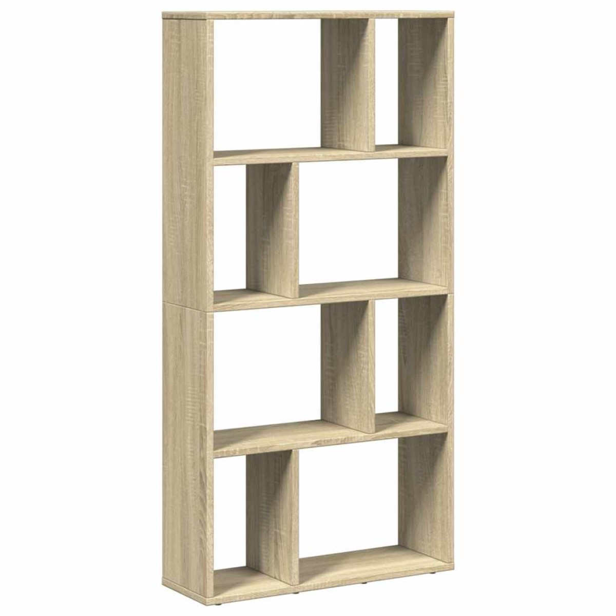 vidaXL Βιβλιοθήκη Sonoma Δρυς 60x20x120,5 εκ. από Επεξεργασμένο Ξύλο