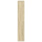 vidaXL Βιβλιοθήκη Sonoma Δρυς 60x20x120,5 εκ. από Επεξεργασμένο Ξύλο
