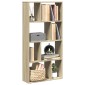 vidaXL Βιβλιοθήκη Sonoma Δρυς 60x20x120,5 εκ. από Επεξεργασμένο Ξύλο