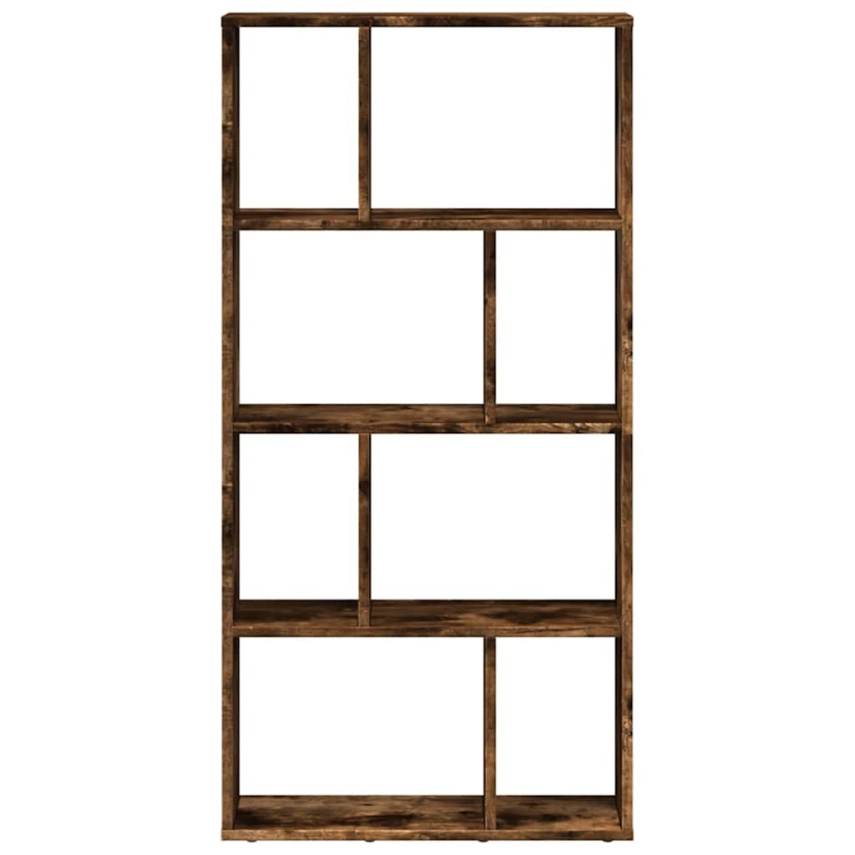 vidaXL Βιβλιοθήκη Καπνιστή Δρυς 60x20x120,5 εκ. από Επεξεργασμένο Ξύλο